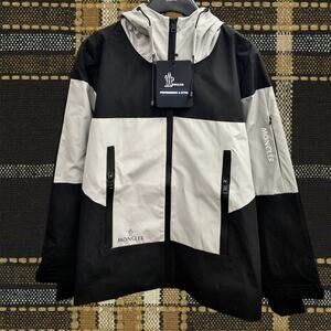 Moncler Men's Black and White Jacket